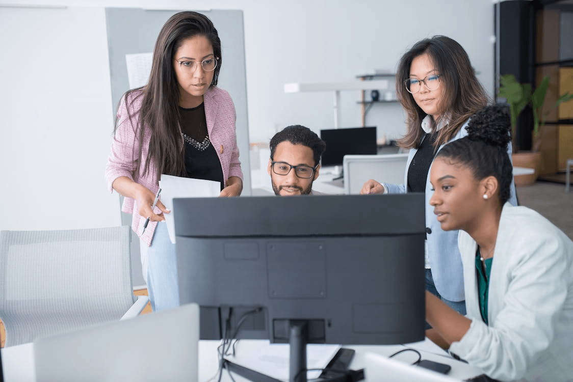 Founders and engineers collaborating in New York City